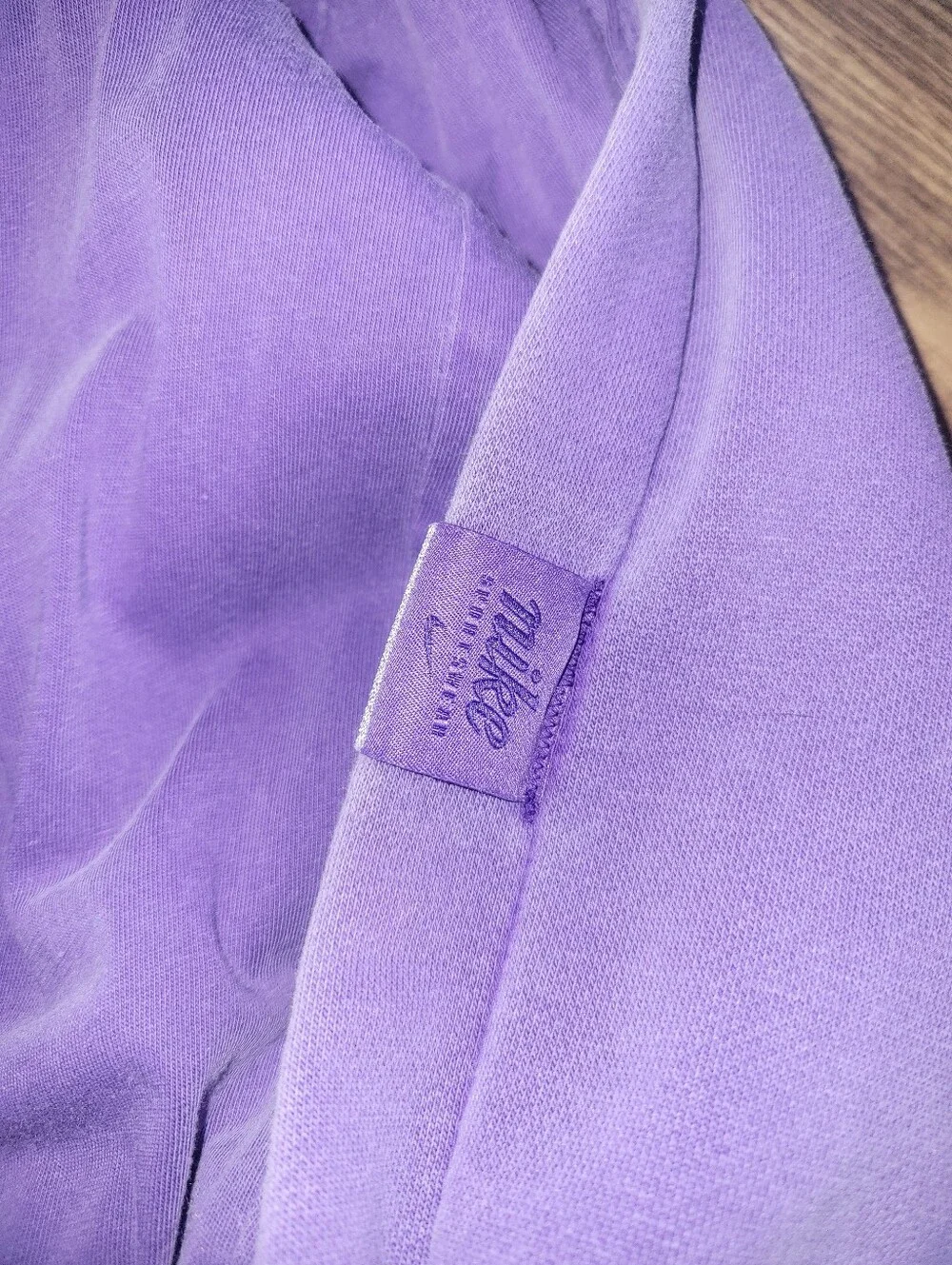 Nike Sportswear Purple Embroidered Hoodie Sweatshirt Men's Pullover Medium